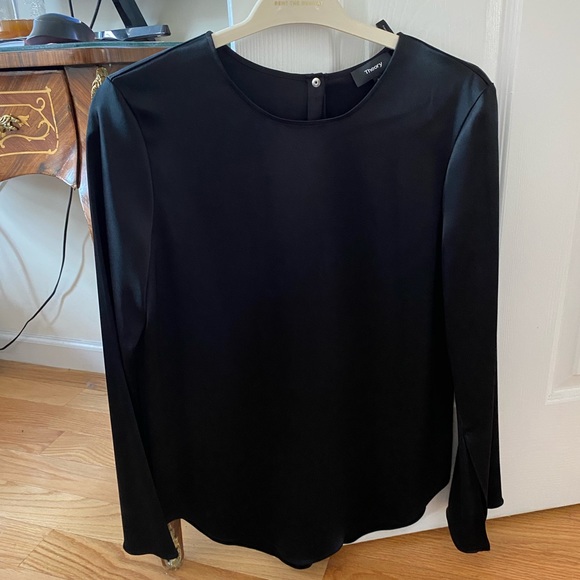 Theory silk blouse - Picture 4 of 4